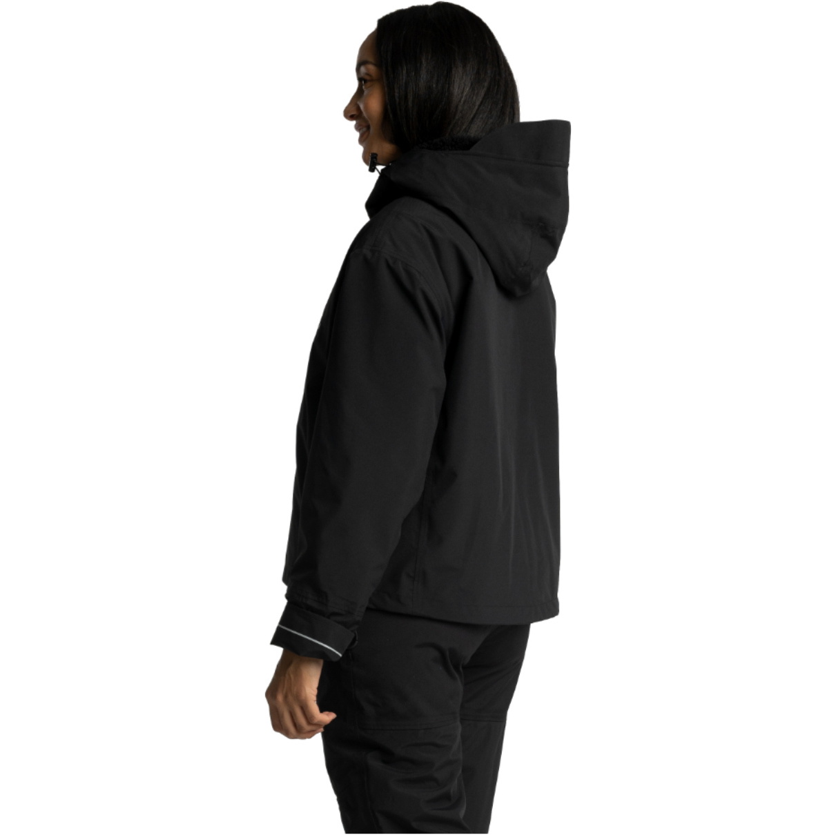 2026 Red Paddle Co Womens EVO Pro Waterproof Insulated Half Zip Jacket 005-009-007-0029 - Stealth Black